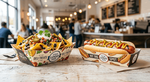 High Quality Custom Food Boats & Hot Dog Trays for Food Businesses